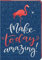 Notizhefte mit Handlettering-Spruch DIN A5, Sortiert