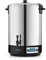 Klarstein KonfiStar 40 Digital- Stérilisateur automatique, Distributeur de boissons chaudes, 40 Litres, 2500 Watt, 30-100 °C, Minuterie, fonction réchauffage, acier inoxydable poli