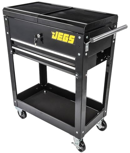 2-Drawer Heavy-Duty Tool Box Cart (220 lb. Capacity)