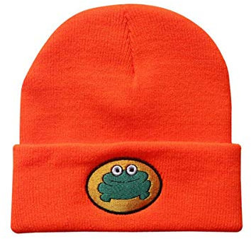 Niedliche Cartoon TV Parappa The Rapper Frog Strickmütze Unisex