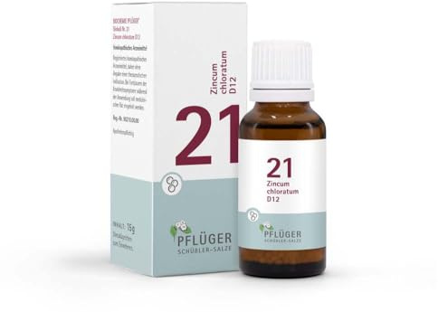 BIOCHEMIE Pflüger 21 Zincum chloratum D 12 Globuli 15 g