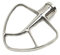 Agitateur plat en acier inoxydable 5KSM5THFBSS pour robot de cuisine KitchenAid 5KSM90-5KSM185