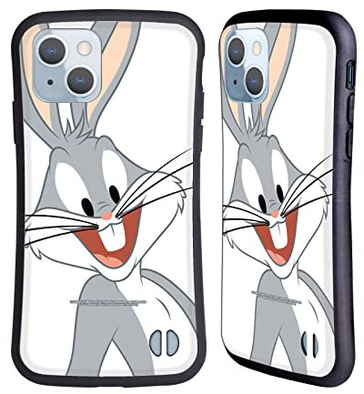 Head Case Designs Offizielle Looney Tunes Bugs Bunny Persönlichkeiten Hybride Handyhülle Hülle Huelle kompatibel mit Apple iPhone 14