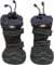 Pfotenschutz Walker Active Long, XS–S: ø 4–4,5 cm, 2 St., schwarz