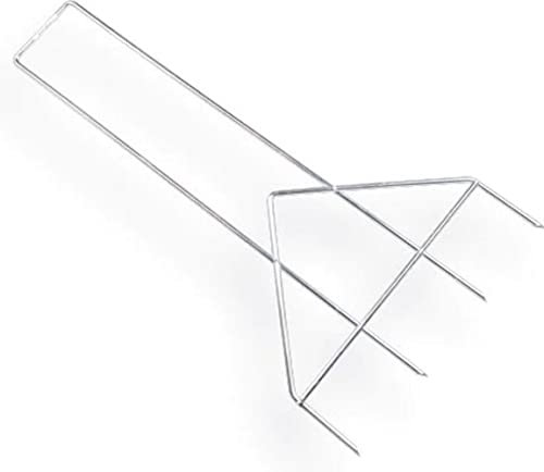 Synx Tools Tools Rasenstecher 60x40 cm Rasenlüfter Rasendübel Rasen Belüften Bodenarbeiter