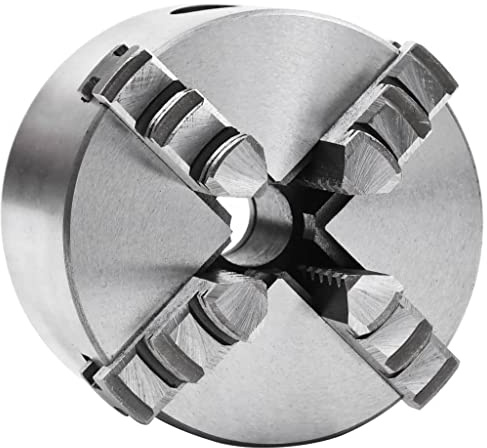 INLIFE 4-Backen-Drehfutter Selbstzentrierend 80 mm Stahl,2.05kg,146708