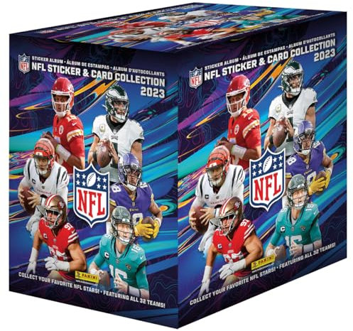 Panini Offizielle 2023 NFL Sticker & Card Collection Booster Box