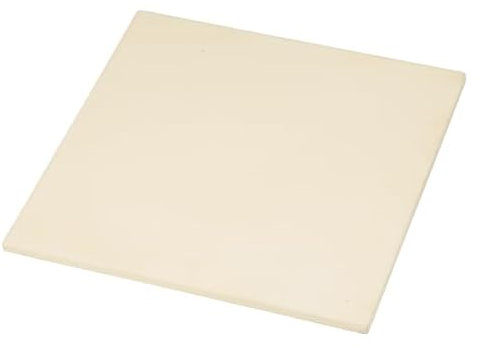 PIZZELLO Pizzastein 40,6 cm x 40,6 cm quadratischer Back- und Grillstein, Cordierit-Stein, perfekt für Ofen, BBQ und Grill, Pizzello Forte, Pizzello Gusto, Pizzello Grande