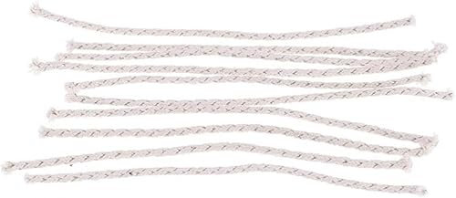 10 Stück weißes professionelles Design, Ersatz-Benzin-Feueranzünder, Kupferdraht, Baumwollkern, Docht, Kerosin, Öl, Feuerzeug, Zubehör (Küche und Zuhause), Kerzenzubehör