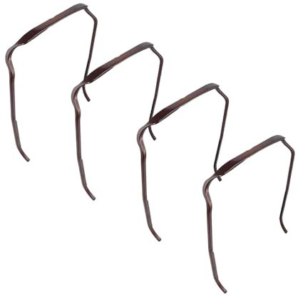4 Pièces Bandeau de Lunettes Carré, Têtes Carrés pour Lunettes de Soleil, Bandeaux de Cheveux Invisibles Bandeau Carré, Bandeau de Style Lunettes, Convient aux Femmes aux Cheveux Épais