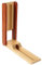 Hohopeti Single Pen Holder Wooden Pencil Box Decorative Organizer for Ballpoint and Fountain Pens Portable Storage Case for Office and Home Use Packaging for Ceremonies and Special Occasions