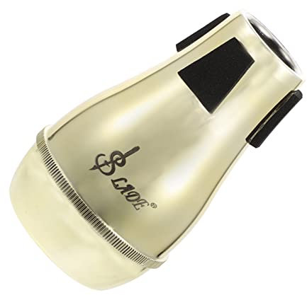 NULYLU Posaunendämpfer Abs Für Alt Und Tenorposaune Leiser Kleiner Übungsdämpfer Für Professionelle Tonabsenkung