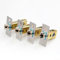 Zinc Alloy Mortice Tubular Latch for Internal Doors with Forked Catch Mechanism (40mm)