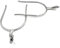 Equine Smile ES1032 Stecksporen Neigung Radsporen Reitsporen Reiten Sporen Spur hochwertiger Edelstahl (Damen 45 mm)