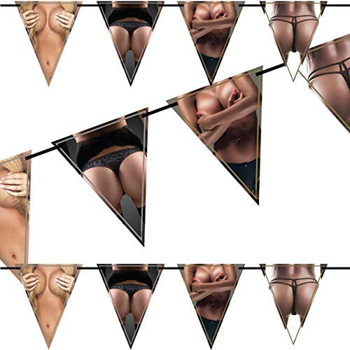 Folat 6m Wimpelkette * SEXY Girls * als Deko für Mottoparty oder Geburtstag