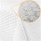 ANRO Tischdecke Lace Vinyl Wachstuch Häkel Spitze Optik Wasserfest Blumen Kamille Weiß 2000x138cm (20m)