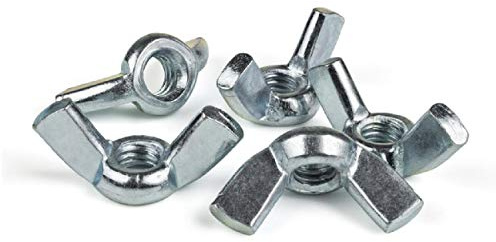 50 x Wing Butterfly Nuts M12 to fit 12mm Bolt Set Screws,