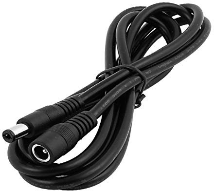 New Lon0167 1.5 Meter Vorgestellt 4.9ft 5.5 x zuverlässige Wirksamkeit 2.1mm DC-Stecker auf Buchse Verlängerungsadapter für CCTV-Kamera(id:e75 d7 f9 88b)