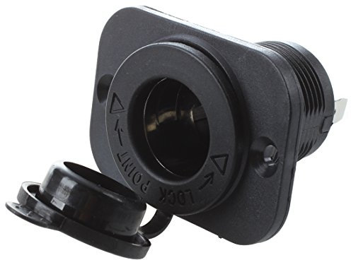 Growment 2 x Toma de Corriente Empotrable Mechero Conector 12V para Coche Moto Barco