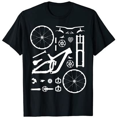 Downhill Mountainbike-Teile - Bauen Sie ein MTB T-Shirt