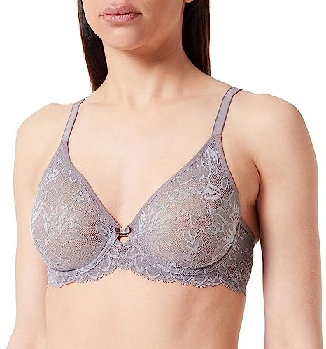 Triumph Women's Amourette Charm Conscious W02 Bra, Pigeon Grey, 32E