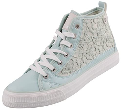 mustang Femme 1272-502 Baskets Montantes, Lavande, 37 EU