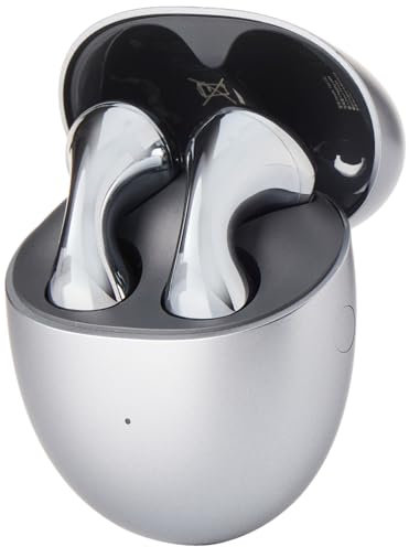 HUAWEI FreeBuds 5 TWS - Auricolari Bluetooth, altoparlante ultra magnetico, curve continue per una vestibilità ottimale, fino a 30 ore di autonomia, impermeabilità IPX4, congelamento argento