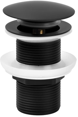 Bonde de Lavabo, Vidage Salle de Bain, Ensemble de Vidage Universel Résistant à la Corrosion, Valve Pop-up Bonde de Vidage, Bonde à Ressort pour Salle Bain Lavabo