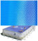 300x200cm Couverture Solaire De Piscine, Couverture Chauffante De Piscine Rectangulaire Isolée, Couverture Solaire pour Piscine Creusée, Couverture Rétention Chaleur pour, Bâche Bulles pour Piscine