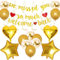 22 Stück Welcome Back Deko Welcome Back Girlande Willkommen Zurück Welcome Girlande Welcome Home Girlande 2 Sterne 2 Liebe 5 Flash 5 Gold Ballons