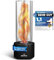 GLANZFEUER® Tischkamin - Premium Bio Ethanol Tischkamin - Tischfeuer Outdoor & Tischfeuer Indoor - Hochwertiger Bioethanol Tischkamin Outdoor für besonderes Ambiente - Tisch Feuer Ethanol Kamin
