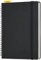 POPRUN Kalender 2025 2026 Horizontale Wochenplaner (Aug.2025-Dez.2026) – Ringbuch mit Softcover, ca. A5 (22x16,5 cm),17-Monate-Terminplaner 1 Woche 2 Seite, Schwarz