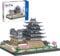 Micro Mini Blocks Ensemble de Modèles de Monuments Célèbres du Château de Himeji, Jouets de Modèles Architecturaux de Renommée Mondiale, Cadeaux pour Enfants et Adultes (3037 pièces)
