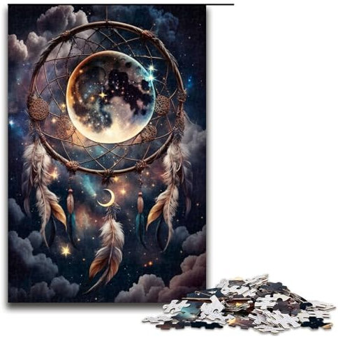1000 Teile für Erwachsene und Kinder von Jigsaw Dreamcatcher Tales Puzzles für Erwachsene Holzpuzzle 1000 PCS