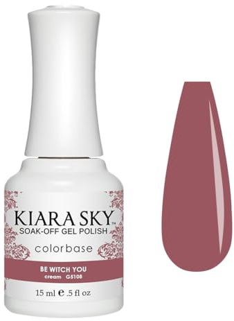 KIARA SKY Gel Polish | Soak-Off All In One 0.5 fl oz | Be Witch You