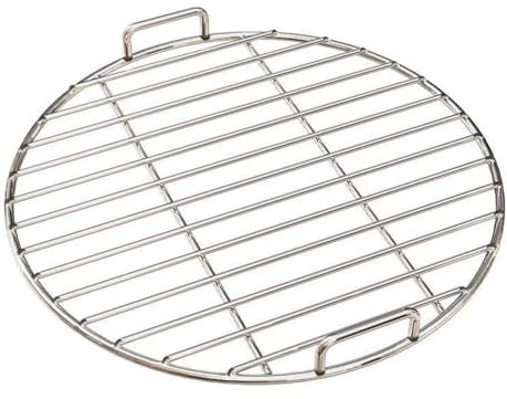 Générique Grille Ronde en Acier Inoxydable Ronde, Grille Ronde en Acier Inoxydable, Grille de Cuisson Ronde pour Camping, Jardin, Pique-Nique, 43 cm/48 cm/53 cm de diamètre (53cm)