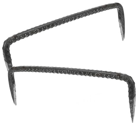 HEALEEP 2 Stück Doppelspitz Nägel Robuste Nägel mit Tips für Holzarbeiten Vielseitig Einsetzbar für Verschiedene BAU und Holzmaterialien