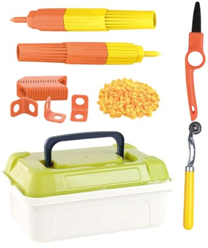 Karton Schneidwerkzeug Für Kinder - 148 Stück Pädagogische Sichere Gezackte Faltwalze - Karton Bausatz - Für Spiel Home Schule Fort Burg Auto Basteln Lieferungen Machen