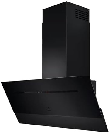 LFV619Z - Cappa Aspirante 90 cm Cucina Parete Nero Classe Energetica A+