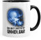 Moonworks® Kaffee-Tasse Xray Der Arzt sagt es ist unheilbar Hobby Schädel Röntgenbild Instagram Insta Geschenk-Tasse schwarz unisize