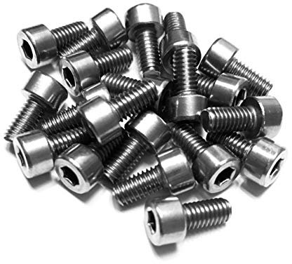 TwistedSpoke Flat Pedal Pin Upgrade Kit, 20Pins, Stainless Steel, 8MM LongL8