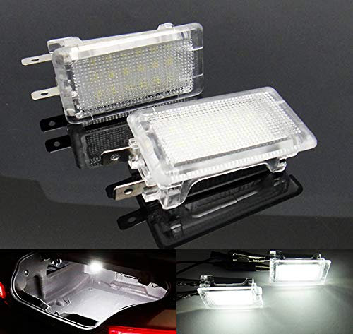 2x Innenraum Motorhaube Heckklappe Kofferraum Licht Weiß für Agila Astra E F G H Cavalier Corsa B C D Insignia A Tigra Vectra Zafira