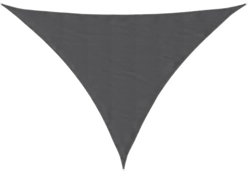 vidaXL Voile de Parasol Voile d'Ombrage Ecran Solaire de Jardin Store de Patio Terrasse Balcon Extérieur Tissu Oxford Triangulaire 3x4x5 m Anthracite
