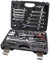 SIXTOL Tool Set 82 Pieces in a Tool Case Socket Set, Steel Wrench