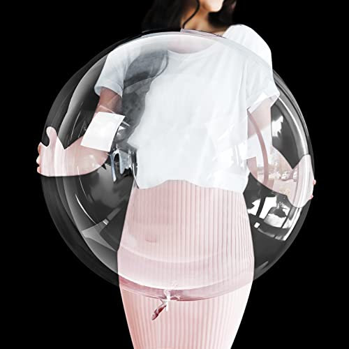 50cm Jumbo Bobo Klar Luftballons, Helium-Stil Transparente Blasen Bobo Ballons, Runde Luftballons Wiederverwendbare Bubble Ballons für Weihnachten, Hochzeit, Geburtstag Party Dekor