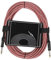 Guitar Cables Electric Guitar Cable 10 Meters No Noise Shielded Cable For Guitar Keyboard Microphone Instruments (Color : Pink)
