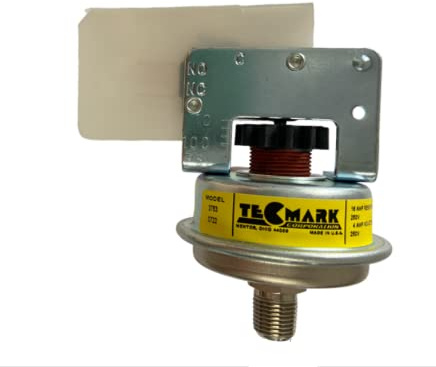 Tecmark Corp USA Druckwächter Umschalter Schalter SPDT pneumatisch einstellbar 0,7-7 bar 16A einpolig