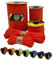 EdcX Paracord 4 mm, 35+ Volltonfarben (10 m, 15 m, 30 m, 50 m, 100 m, 300 m) | Ideal zum Basteln, Camping, Outdoor | 100% Nylonseil 4 mm| Taktische Schnur 550 Typ III (Light Red, 10 m)
