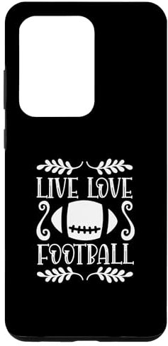 Hülle für Galaxy S20 Ultra Live Love Football Sportliebhaber American Football