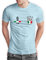 Italien T-Shirt „EM 2024“ Fußball Europameisterschaft Italia Shirt Herren Damen Unisex - personalisiert mit Zahl & Namen - Fanartikel Fan-Outfit Trikot, Hellblau, Gr. M